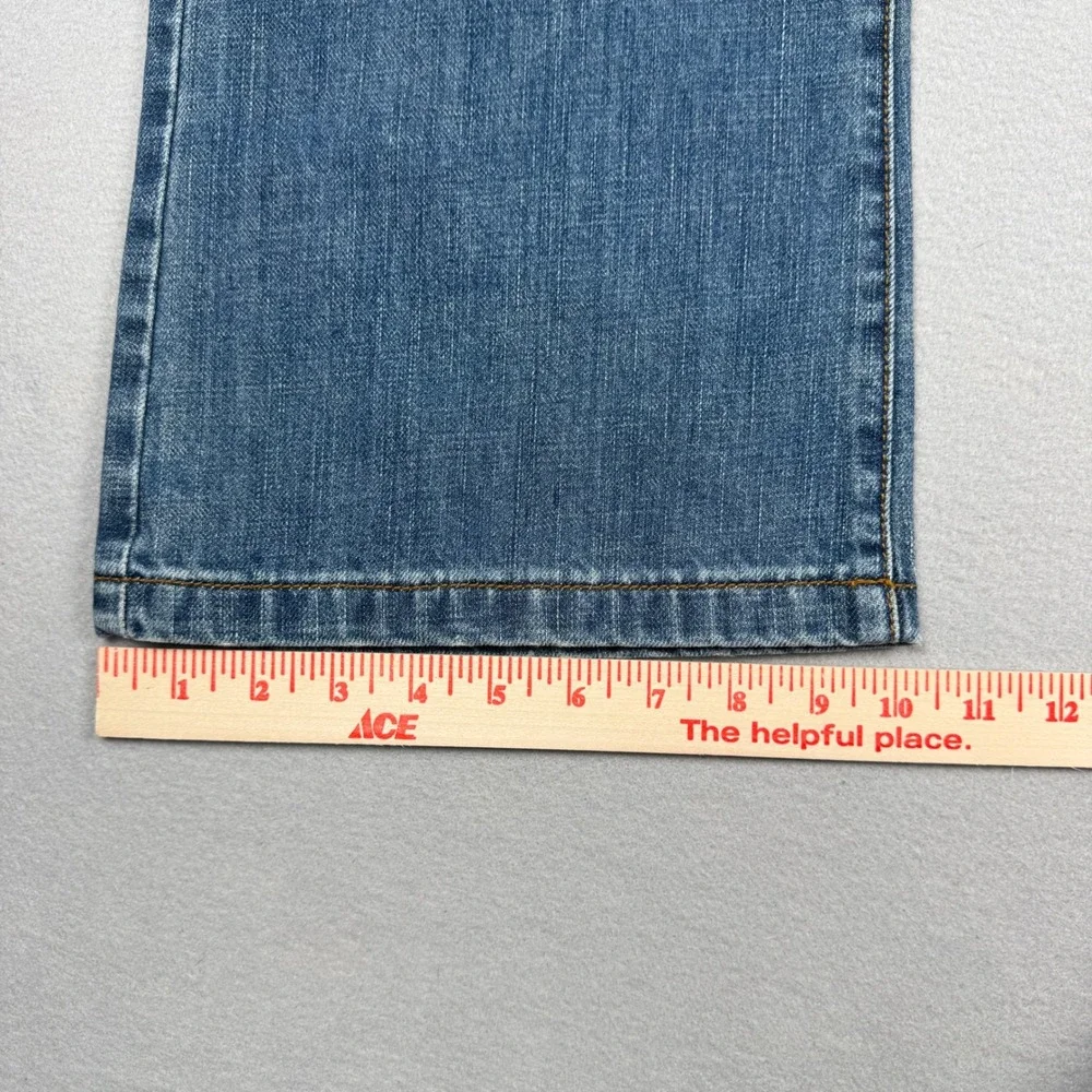 Guess Jeans Mens 34‎ Medium Wash Bootcut Denim Blue Cotton Pants X8302400000